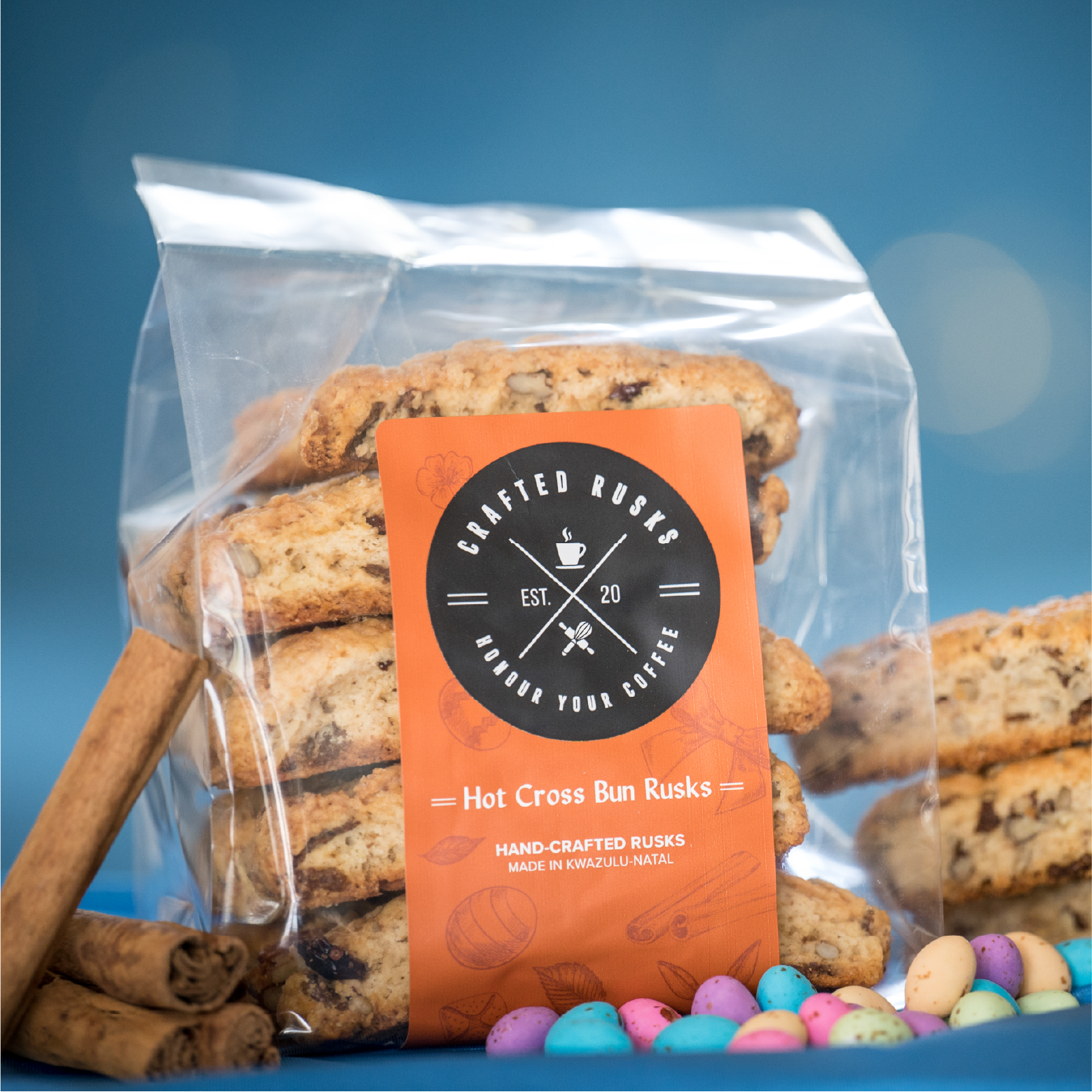 Hot Cross Bun Rusks – Crafted Rusks